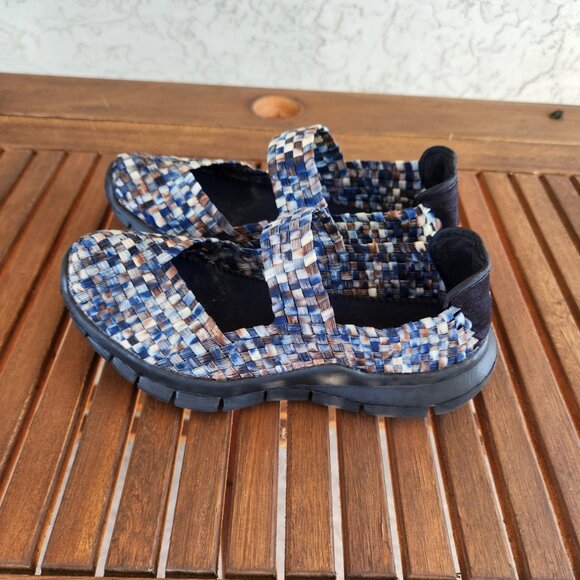 Bernie Mev European Slip-On Comfort Mary Jane Shoes Size EU 38 US 7-7.5 Grip - Picture 2 of 13